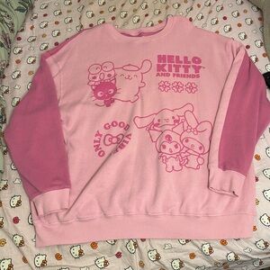Hello Kitty and Friends Pink Sweatshirt
